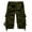Army Green, variant on JURANMO Mens Big and Tall Cargo Shorts Multi Pockets Knee Length Hiking Shorts 2024 Fashion Summer Lightweight Bermuda Shorts Deals of Today Dark Gray