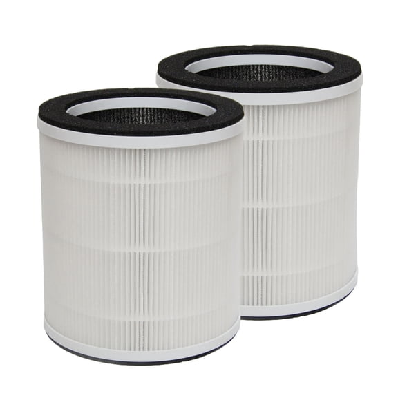PUREBURG Replacement Filter Compatible with AIRFIRE AP201 Air Purifier, 2-Pack H13 HEPA Activated Carbon 3-Stage Filtration Air Clean Dust VOCs Odor