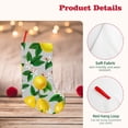 thumbnail image 4 of Lsque Lemon Seamless Pattern Oil Painting Effect Pattern 18 Inch Christmas Stockings, Festive Holiday Stocking for Christmas Decorations Holiday Decor, 4 of 8