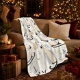 thumbnail image 3 of Whimsical Siamese Cat Botanical Pattern, Mystical Pet Portrait Pattern, Warm Flannel Blanket for Living Room and Bedroom, Cat Lovers Just Because Gift, Pet Lover Home Decor, 3 of 9