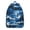 Blue-13, variant on Gothic Steampunk Backpack, Lightweight School Bag with Celestial Sun, Moon, and Starburst Print