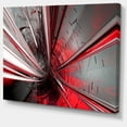 thumbnail image 3 of Designart Fractal 3D Profondément au Milieu Art mural sur toile, 3 of 4