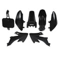 thumbnail image 1 of Body Work Fairing Set, Fairing Body Kit 7pcs Black Plastic Heat  Anti Aging  for Motorcycle Accessories, 1 of 8