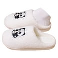 thumbnail image 3 of Wovix Women's Basic Slipper with Panda Graphic Soft Sole House Slippers Cozy on Fluffy Scuff Shoes Casual Relaxing Bedroom Shoes Lightweight House Shoes, 3 of 5