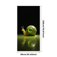 thumbnail image 3 of Glass Snail Themed Banner Backdrop Background Decor for Party Photography Props and Home Decorations Festival Celebrations Event Settings Family Gatherings, 3 of 7