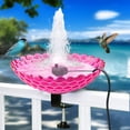 thumbnail image 3 of BotaniNest Outdoor Garden Miniature Bird Bath Basin Water Tank Bird Bath Bird Feeder USB Plug In Bird Bath Basin Water Tank Balcony Courtyard Bird Drinking, 3 of 3