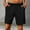 Black, variant on LADIGASU Men's Stretch Cargo Shorts Casual Drawstring Classic Summer Short With Multi Pockets