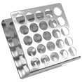 thumbnail image 4 of Miangastore Stainless Steel Test Tube Rack for Laboratory Use Silver Color Suitable for Storage, 4 of 8