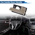 thumbnail image 3 of Manija de puerta interior del lado derecho trasero para Kia Rio 2007-2011, manija de puerta interior No.836201G000 Beige Negro 1 Pc, 3 of 6