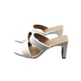 thumbnail image 5 of Alfani Womens Stantonn Leather Strappy Block Heels, 5 of 6