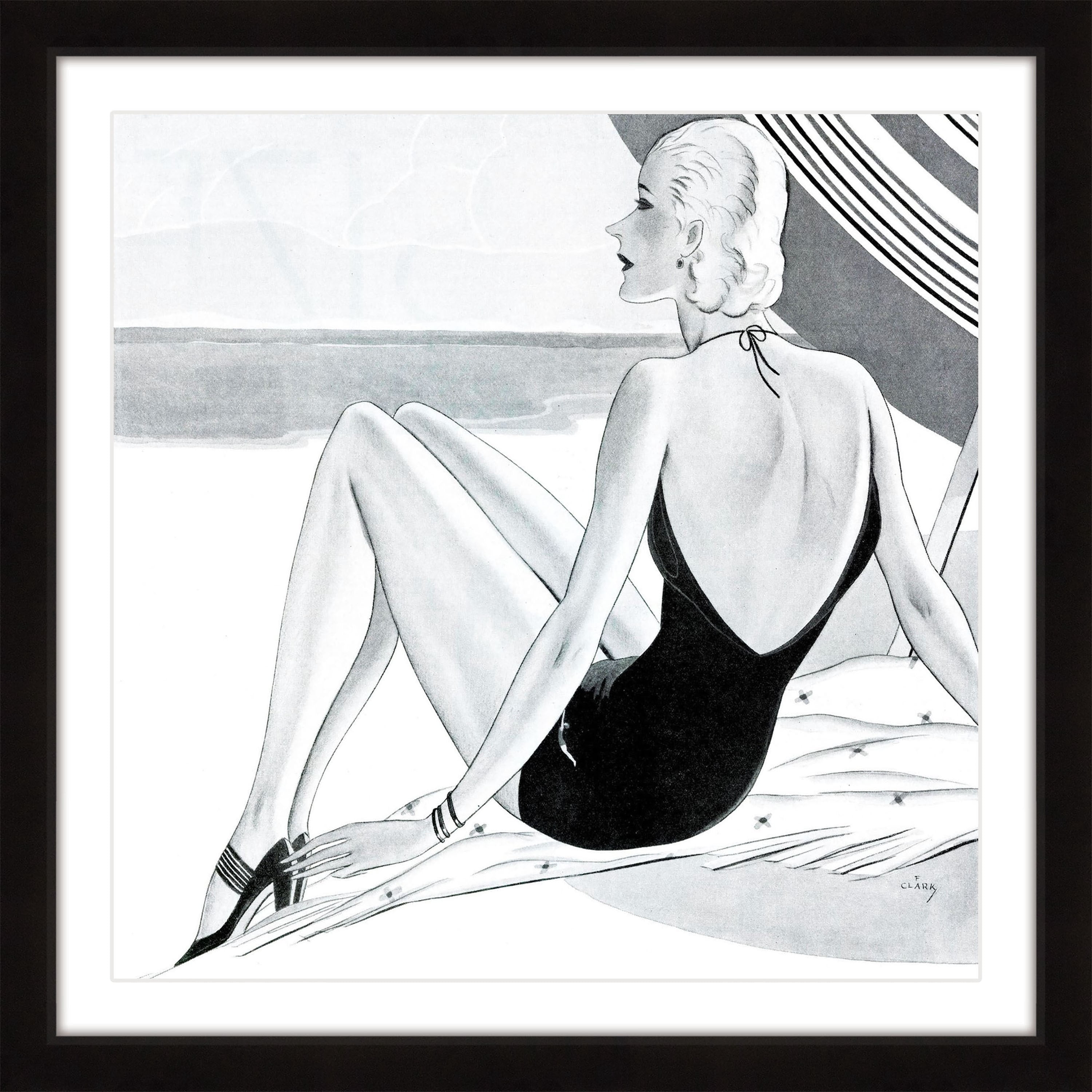 Marmont Hill Printed Figures Sketches Framed Art Prints