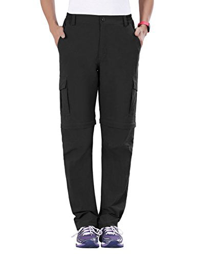 Nonwe Mens Outdoor Water-Resistant Quick Dry Convertible Cargo Pants