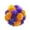 Purple, variant on Walbest Cat Toy Balls with Bell, Colorful Soft Fuzzy Balls Built-in Bell for Cats, Chewing Toys Interactive Cat Toys for Indoor Cats and Kittens
