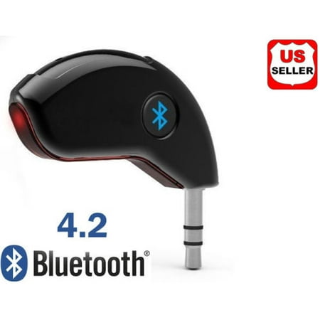 3.5mm AUX Car Bluetooth 4.2 Receiver Speaker Music Streaming Audio Adapter