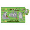 thumbnail image 1 of Printtoo Personalized Placemat & Coaster Set For Kids Toddlers,Birthday Gift For Boys,Gift For Girls,Sloth-11x17 Inch, 1 of 6