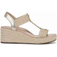 thumbnail image 2 of Vionic Womens Calera Wedge Sandal - Gold Metallic Leather, 2 of 3
