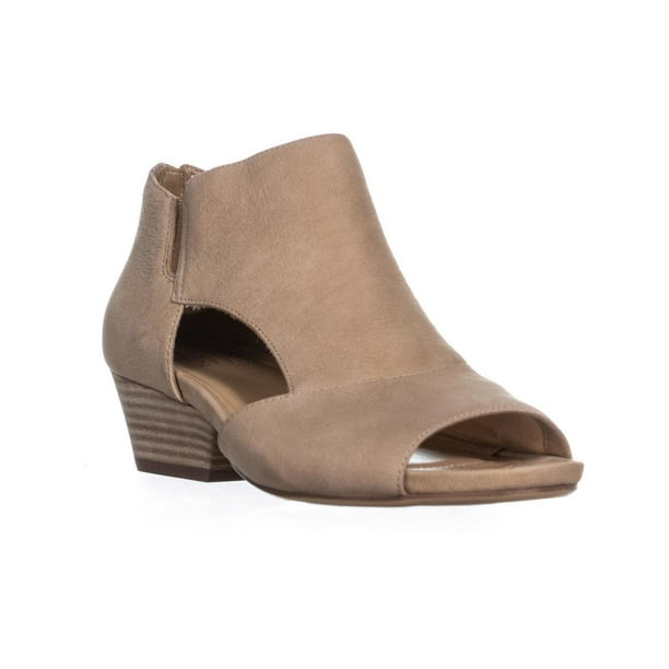 naturalizer peep toe flats