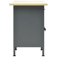thumbnail image 3 of vidaXL Workbench Black 160x60x85 cm Steel, 3 of 5