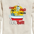 thumbnail image 3 of SpongeBob SquarePants - Squidward I Dont Get Paid Enough - Toddler & Youth Crewneck Fleece Sweatshirt, 3 of 6