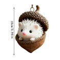 thumbnail image 3 of Xuniizn Forest Christmas Ornaments Set - 12 Pack Shatterproof Christmas Ball Ornaments with Sleeping Fox, Owl, Bunny & More for Christmas Tree Decor, Unique Woodland Animal Theme Holiday Decorations, 3 of 7