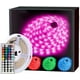 thumbnail image 1 of Barra de luces LED de 16.4 pies, luces LED que cambian de color RGB para el hogar, la cocina, la habitación, el dormitorio, el bar, con control remoto IR, 5050 LED, modo de bricolaje Zhivalor WRMH-567, 1 of 4