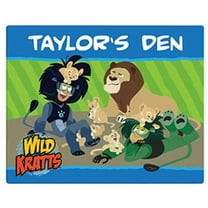Personalized Wild Kratts Lion Around 11" x 14" Canvas Wall Art