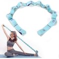 thumbnail image 1 of Exercise Strap, Yoga Stretch Bands With 11 Rings, Elastic Workout Exercise Bands, Adults Latin Elastic Resistance Band Yoga Pilates Dance Fitness Exer, 1 of 5