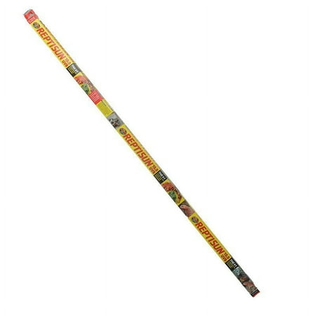Zoo Med ReptiSun 10.0 UVB T8, 48-Inch, Reptile Habitat Fluorescent Lighting for Larger Terrarium