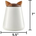 thumbnail image 4 of Nambe - Pet Collection - Kitty Ears Motif Cat Treat Jar #MT1436, 4 of 6
