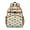 Beige Colorful Dinosaurs, variant on Beige Colorful Dinosaurs Pattern Backpack for School,Cute School Bag,Schoolbag with Adjustable Shoulder Straps & Padded Back,15.25"x11.5"x5.25"