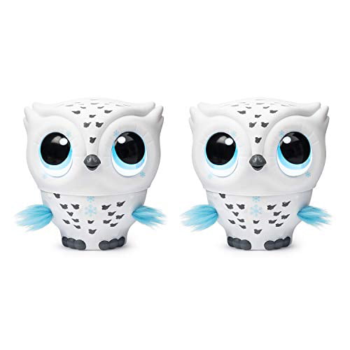 for Kids White Owleez Flying Baby Owl Interactive Toy with Lights and Sounds 