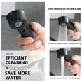 thumbnail image 3 of PROOX 4 in. Centerset Bathroom Sink faucet with Pull Out Sprayer Double Handles, 3 of 8