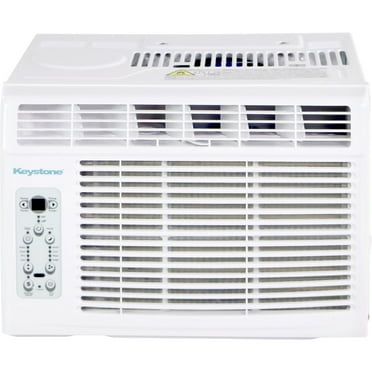 Keystone New 5,000 BTU 115 volt Window Air Conditioner, White, KSTAW05CE