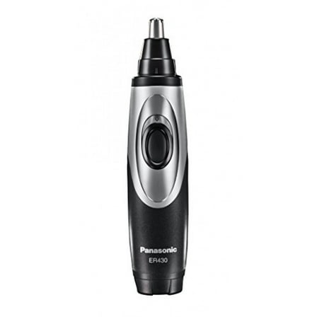 Panasonic ER430K Ear & Nose Trimmer with Vacuum Cleaning System, Men's, Wet/Dry, Battery-Operated