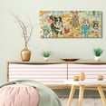 thumbnail image 2 of Stupell Industries Autumn Dog Park Animals Running Fall Leaves Animals & Insects Painting Gallery Wrapped Canvas Art Print Wall Art, 17 x 40, 2 of 6