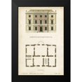 thumbnail image 2 of Addison, J. 11x14 Black Modern Framed Museum Art Print Titled - Design for a Building I, 2 of 5