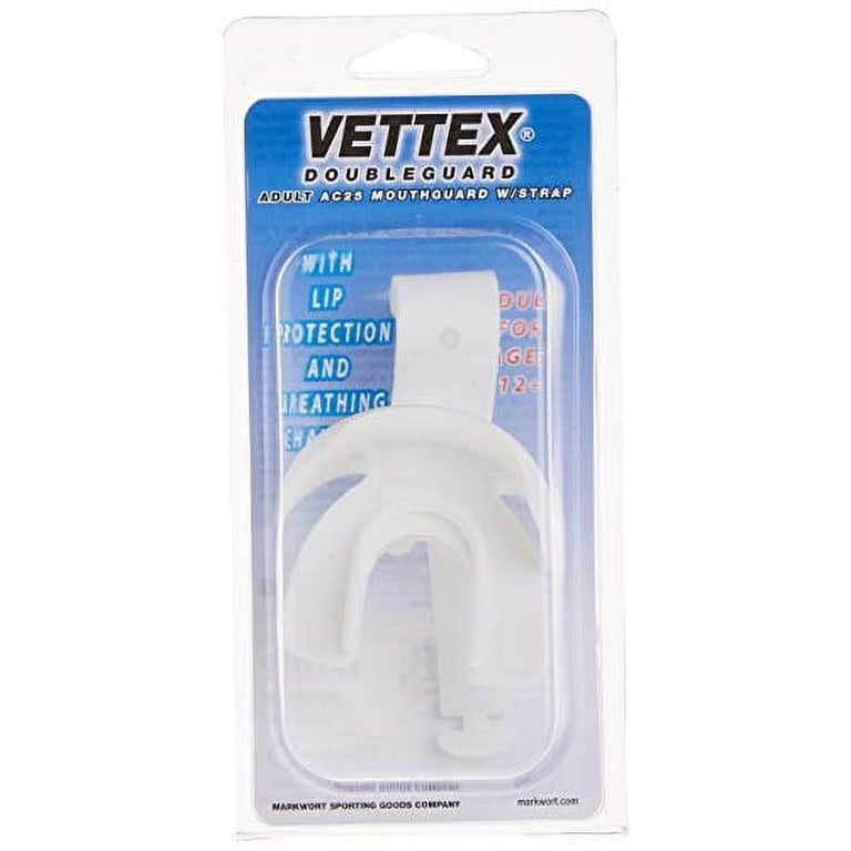 Vettex Mouthguard with Lip Protection - Black Adult