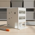 thumbnail image 4 of JWQFBC 1:150 Japanese Building Model DIY Assembly   Building Kit Hobby Grade Model Train Layout Details for Hobbyists, Dioramas, 4 of 10