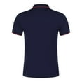 thumbnail image 2 of Sngxgn Shirts for Men - Fit Short-Sleeve Polo, Casual Collared T-Shirt(Navy,L), 2 of 6