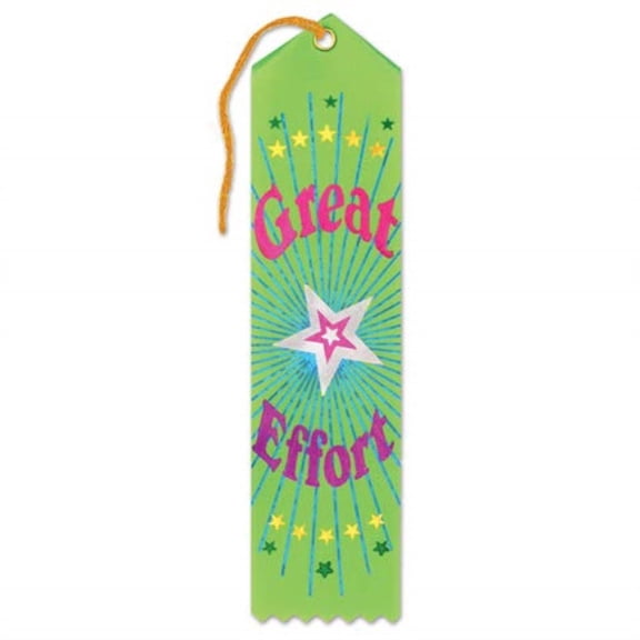 great effort award ribbon