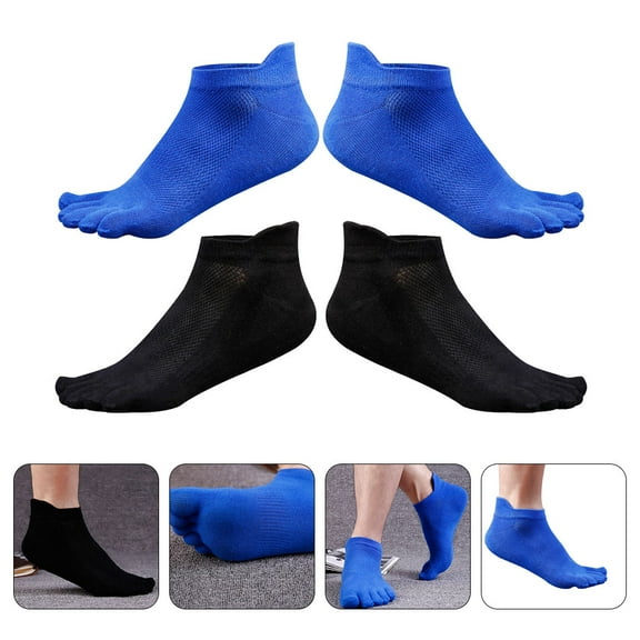 PTOOTP Breathable Toe Separator Socks 2 Pairs 9.0x3.5x0.04In