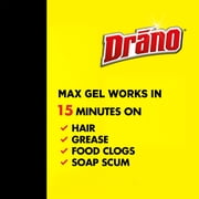 Drano Max Gel Drain Clog Remover, Commercial Line, 42 fl oz