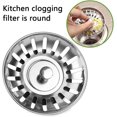 thumbnail image 3 of Colador de fregadero de cocina YONGSHENG 2 piezas Acero inoxidable 304, 3 of 5