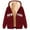 Wine, variant on Aboser NEW YORK Sherpa Lined Jackets for Women Warm Winter Fuzzy Fleece Hoodies Zip Up Hoodie Jacket Trendy Y2K Coats with Pockets