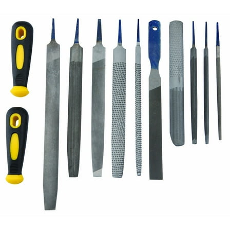 File and Rasp Set 12 Pc