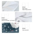 thumbnail image 2 of Yayeee Kitchen Hanging Hand Towels Set of 2 with Loop Bathroom Absorbent Tie Towel, Christmas Santa, 2 of 7