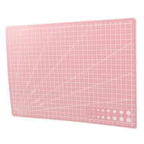 IDEANATEGRATE 1Pack Pink Cutting Mat for Kids Painting and Crafting 11.8x8.7x0.08in