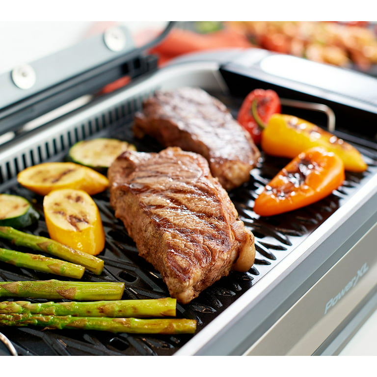 PowerXL 1500W Smokeless Grill Pro with Griddle Plate 