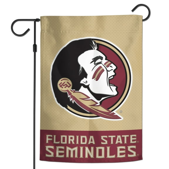 WinCraft Florida State Seminoles 12" x 18" Applique Garden Flag