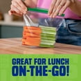 thumbnail image 6 of Ziploc® Brand Sandwich Bags with EasyGuide™ Texture, Grip 'n Seal Technology™, 50 Count, 6 of 13
